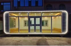 China Sliding Foldable Apple Cabin 20㎡ Capsule House 5.4 Tons supplier