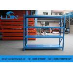 Workshop Adjustable Metal Warehouse Shelving , 300kg / Level Metal Shelving Racks for sale