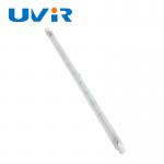 Straight Frosted Infrared Heating Lamp Tube Single Tube Short Wave For Infrared Heater for sale