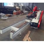 log sawmill machine -heavy duty Double Circular Blades Sawmill with log carriage