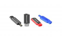China 1GB - 512GB Crystal USB Stick High Speed Data Transfer With LED Light supplier