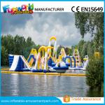 Customized Inflatable Water Theme Park Aqua Park Equipment 0.9mm PVC Tarpaulin for sale
