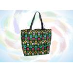 Printed Foldable Recyclable PP Non Woven Bag / Shopping Bags with Handle