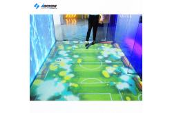China AR Interactive Game Interactive Floor Projection 1.85X2.5M 21pcs Cartoon Games supplier