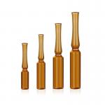ISO Standard Transparent Amber Pharmaceutical Ampoule Vial Type C Ampoule Empt for sale