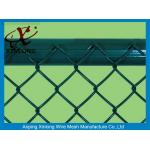 Pvc Dipped Coating Chain Link Mesh Fence With Various Colors XLF-09 for sale