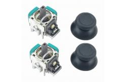 China Potentiometer Black 3D Analog Joystick For Playstation 4 PS4 Controller supplier