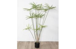 China Height 155cm Artificial Potted Floor Plants Cyperus Eco Friendly supplier