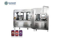 China Beverage Aluminum Can Filling Sealing Machine For Juice Beer Carbonated Water supplier