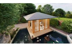 China Japanese Tea Room Style Aluminum Pavilion Discover Beauty and Functionality supplier