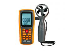China LCD USB Cable 4.4V Digital Anemometer Air Flow Meter Anemometer supplier