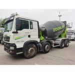2021 ZOOMLION 12m³ Used  Concrete Truck Mixer on HOWO Chassis for Sale for sale