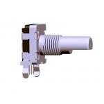 11mm EC11 Metal shaft incremental rotary encoder EC110104X2A-VA1