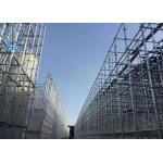 Hot - Dip Galvanized Buckle Scaffolding 48#60# Construction Site With Inner And Outer Grid Buckle Scaffolding for sale