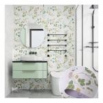 Apartment Floral Peel and Stick Wallpaper Flower Contact Paper Vintage Removable Wallpaper for Home Renovation for sale