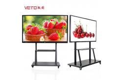 China 65 Inch Smart Board Interactive Whiteboard All In One Computer Android OS System supplier