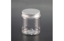 China 80ml 120ml Cereals Nuts PET Plastic Jars Transparent UV Plating supplier