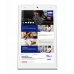 Portrait Android Tablet 8 inch Feedback Device PC Touch WIFI RJ45 for sale