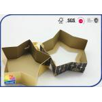 Star Designed 300g Folding Gold Card Carton Boxes Customized Logo Matte Varnishing