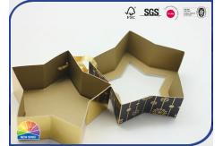 China Star Designed 300g Folding Gold Card Carton Boxes Customized Logo Matte Varnishing supplier