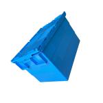 HDPE Stackable 600x400 Packing Industrial Logistic Box Blue Recyclable Plastic for sale