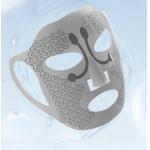Multiscene Washable LED Facial Mask , Reusable Electric Heated Mask
