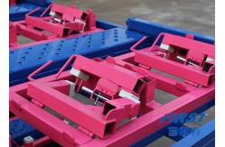China RAL Galvanized logistics Car Engine Turnover Stackable Steel Pallets supplier