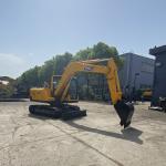 Stability Small Wheeled Excavator Mobility Yanmar Micro Digger for sale