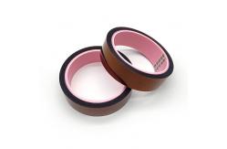 China Anti Static Polyimide ESD Adhesive Tape 2.2mil Silicone Adhesive Low Static Discharge supplier