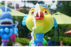 China Aqua Amusement Park Water Active Water Splash Pad Clown Spray for Kids supplier