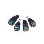 2.5MM Diameter DC Power Plug Adapter 12V Female Male connector for sale
