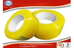 China Waterproof BOPP Packaging Tape / BOPP Jumbo Roll With Single Side Glue supplier