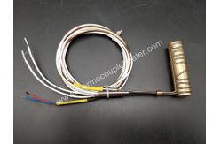 China Brass Hot Runner Nozzle Heater With Builtin Thermocouple supplier
