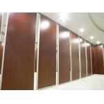 Aluminium Commercial Sliding Door Folding Partition Walls MDF Board Finished for Great Hall for sale