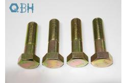 China DIN931 HEX BOLTS YZP CLASS 8.8 S45C M8-M48 supplier