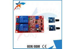 China Light Detection Arduino Relay Module 5V 2 Channel Photosensitive Sensor Module supplier