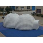 Exhibition Blow Up Tailgate Tent Fire Resistance , Outdoor Games Blow Up Igloo Tent for sale