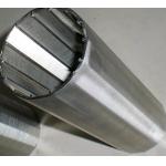 304Stainless Steel High Temperature Resistant Screen Pipe Johnson Tube Wedge Wire Screen Filter for sale