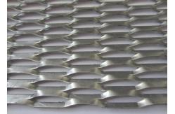 China Thickness 1mm Strand Width Expanded Aluminium Mesh 6.3mm Hole supplier