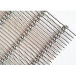 Stainless Steel Architectural Wire Mesh Facade, Decorative Cable Rope Wire Mesh for sale