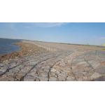 60*80mm Flexible Anti Erosion Gabion Wall Wire Mesh Revetment for sale