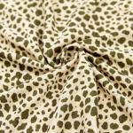 Jersey Spandex Leopard Printed Polyester Rayon Knitted Fabric Stretch for sale