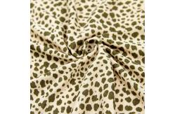 China Jersey Spandex Leopard Printed Polyester Rayon Knitted Fabric Stretch supplier