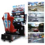 32 Inch Racing Game Coin Operated Driving Motor Outrun Arcade Machine for Ages 8 Years for sale