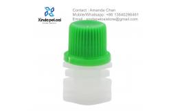 China Accept Custom Plastic Single Gap Spout And Cap For Spout Bags Packaging supplier