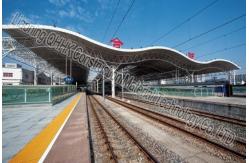 China Enviroment Friendly Pre Engineering Steel Structure Bus Prefab Steel Buildings supplier