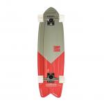 Aluminati Skateboards Summer Surf Fish V-Cut Cruiser Complete Skateboard - 8.12 x 28 for sale