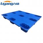 Large Euro Plastic Pallet Stackable HDPE Pallets Four Way Forklift Entry