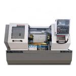 Flat Bed CK6140 CNC Lathe Machine GSK Or FANUC Control Coolant
