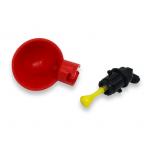 Animal Farm Tools Automatic Chicken Bird Coop Poultry Water Drinking Bowl Plastic Chicken Chick Fowl Nipple Drinker Drip for sale